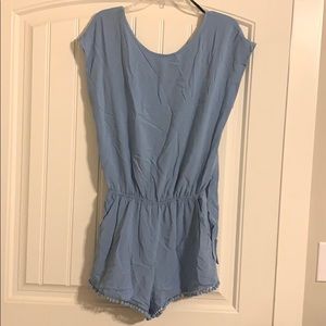 Blue romper forever 21